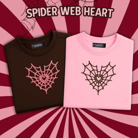 SPIDER WEB HEART 
