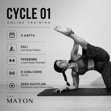 THE MATON — CYCLE 01 | 4 Haftalık Online Training