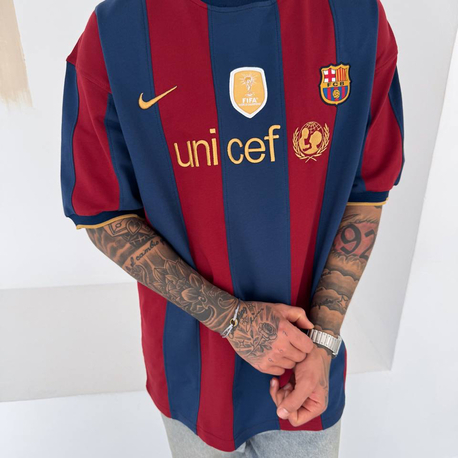 BARÇA UNİC RETRO OVERSİZE T-SHİRT