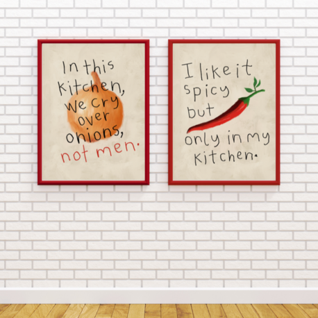 spicy & onions