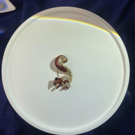 Bebek Sincap Minimal Broş