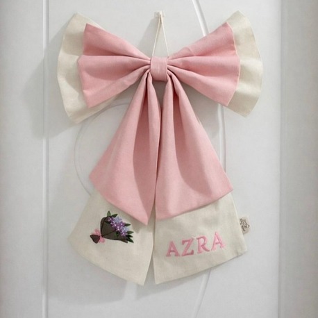 Çift Katlı Kurdele Kapı Süsü