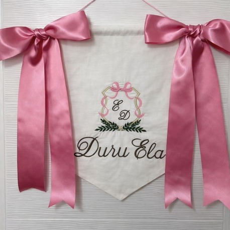 Çift Kurdele Kapı Süsü