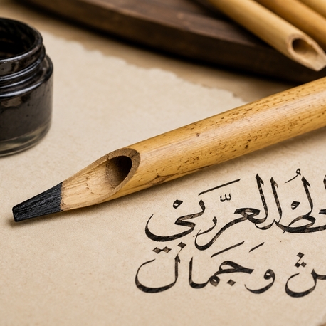 قلم القصب للخط العربي 
