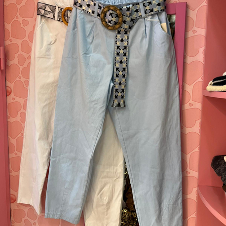 Kemerli İtalyan pantolon 