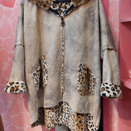 Leopar desenli nubuk kaban
