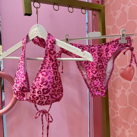 Leopar desen bikini