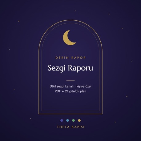 Derin Sezgi Raporu | Kişiye Özel Sezgi Tipi Analizi (PDF)