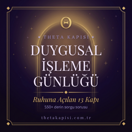 Duygusal İşleme Günlüğü — Ruhuna Açılan 13 Kapı | 550+ Derin Soru, 60 Sayfa PDF