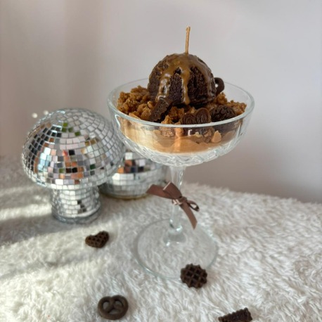 Chocolate Sundae Candle
