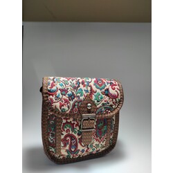 TheVargasCollection Vc0037 Etnik Stil El Örme Kadın Çantası 