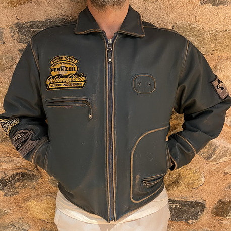El Pierro Cafe Racer Deri Ceket