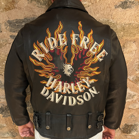 Harley Davidson "Ride Free" Deri Ceket