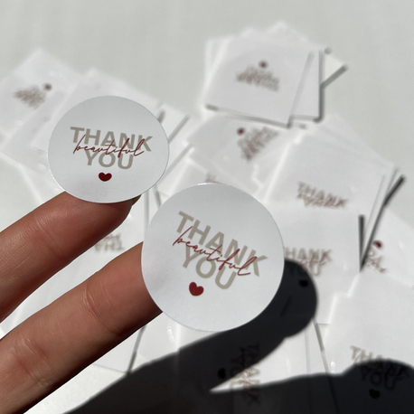Thank You Sticker 