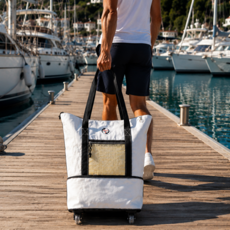 Genişleyebilir Tekerlekli Voyager Tekne Seyahat Çantası