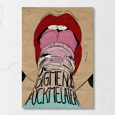 Dig Me Now Art Print