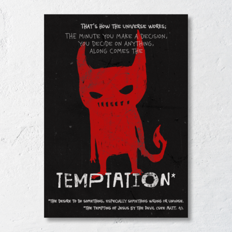 Temptation Art Print
