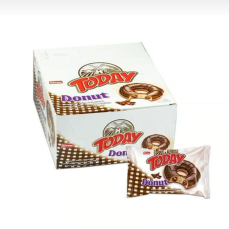 Elvan Today Donut Kek Kakaolu 35 Gr. (24'lü)