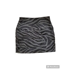roccobarocco zebra desenli etek