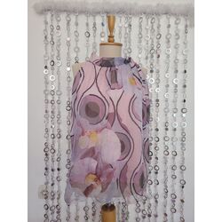 Pink orchid blouse