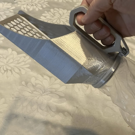 Poşet hazneli kedi kumu küreği ‍⬛