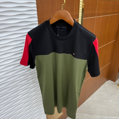 TOMMY HİLFİGER BİSİKLET YAKA TSHİRT 