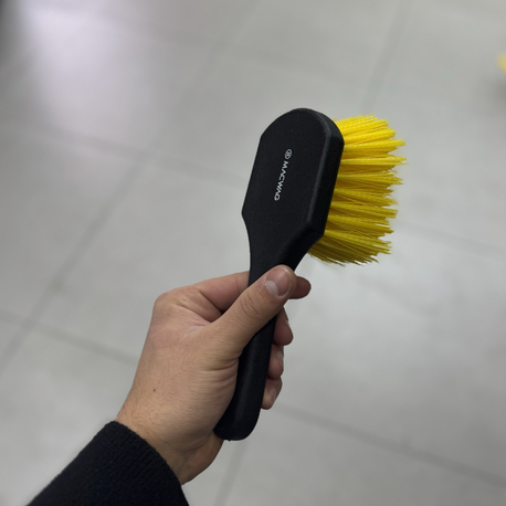 Jant Temizleme Fırçası Kalın Sarı Telli