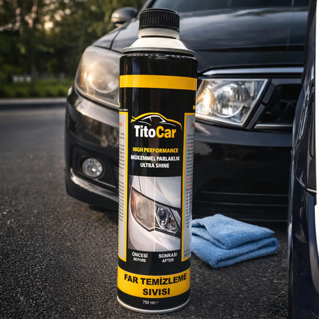 TitoCar Far Parlatma Kimyasalı 1 lt
