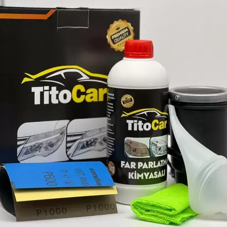 TitoCar Far Temizleme Seti