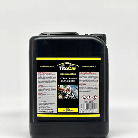 TitoCar Cilalı Oto Şampuan 5 litre