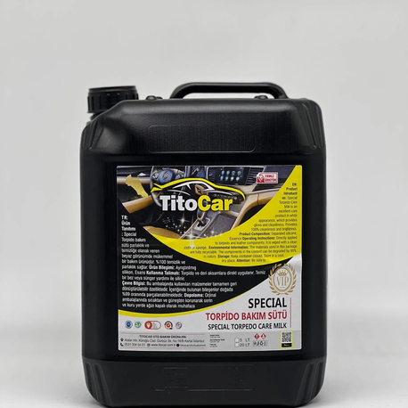 TitoCar Torpido Parlatıcı Süt 5 litre
