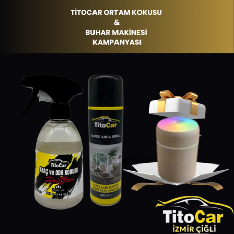 TitoCar Ortam Kokusu Buhar Makinesi Kampanyası