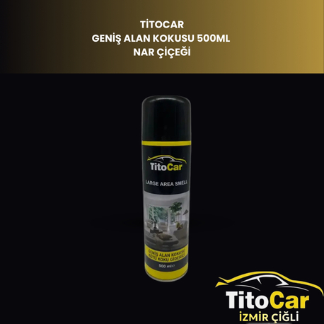 Titocar Geniş Alan Kokusu Nar Çiçeği 500ml