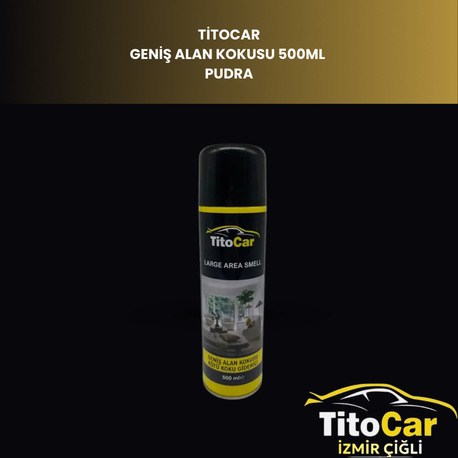 Titocar Geniş Alan Kokusu Pudra 500ml