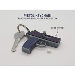 Boncuk Tabancası Anahtarlık - Pistol