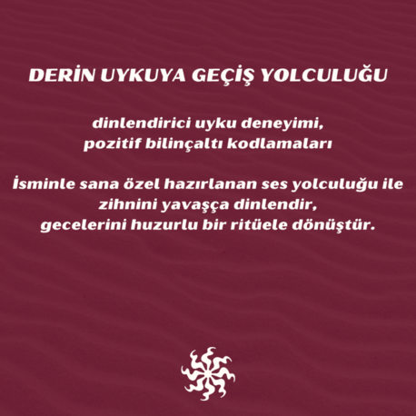 Derin Uyku Ses Yolculuğu