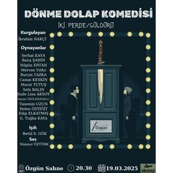 (19 Mart Antalya) DÖNME DOLAP KOMEDİSİ 1 KİŞİLİK BİLET 
