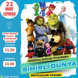 LEFKOŞA 1 VELİ + 1 ÇOCUK BİLETİ 