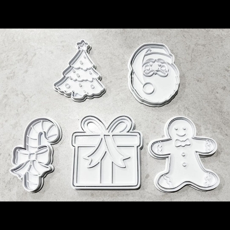 Yılbaşı Cookie Cutter Seti