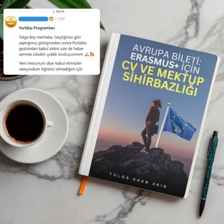 Avrupa Bileti: ERASMUS+ İçin CV ve Mektup Sihirbazlığı E-Kitap