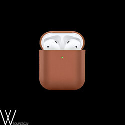 Airpods 2.Nesil KahveRengi Kılıf