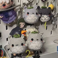 Totoro Anahtarlık
