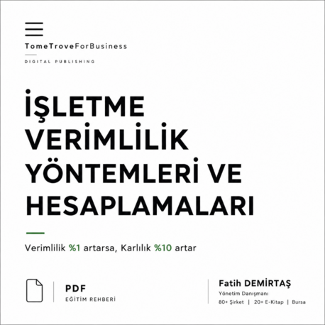 VERİMLİLİK METODLARI - E-Kitap - PDF