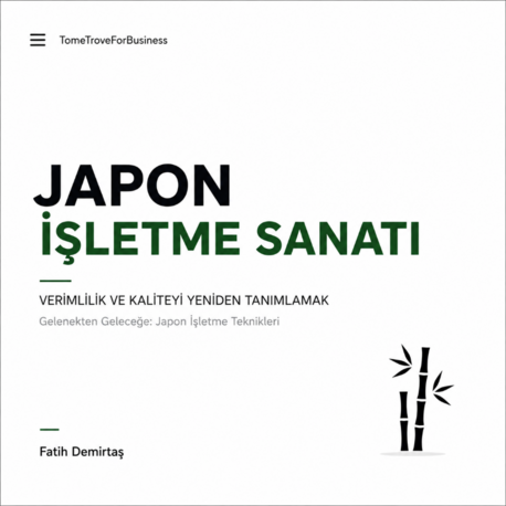 JAPON İŞLETME SANATI - Verimlilik ve Kaliteyi Yeniden Tanımlamak E-Kitap - PDF