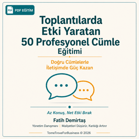 50 Profesyonel Cümle Eğitimi