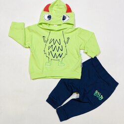 monster tk, yeşil-lacivert, 4019