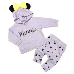 minnie kapüşonlu tk, lila, 4025
