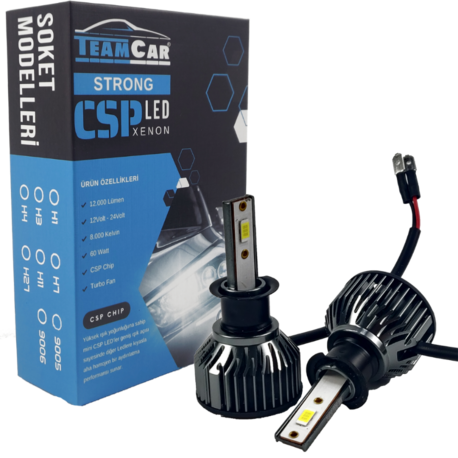 STRONG H3 LED XENON 12V-24V KISA CSP 60W 12000LM 8000K