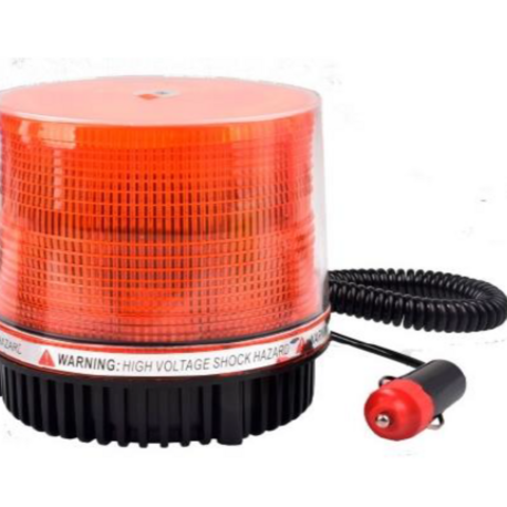 	LAMBA TEPE MIKNATISLI LEDLİ ÇAKAR 12V-24V SARI ( TURUNCU)