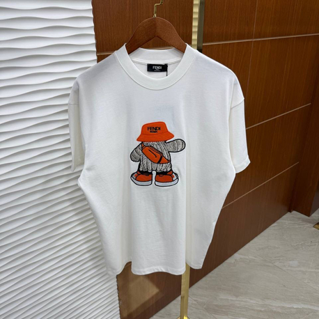 FENDİ Küçük Adam İthal Beyaz Tişört